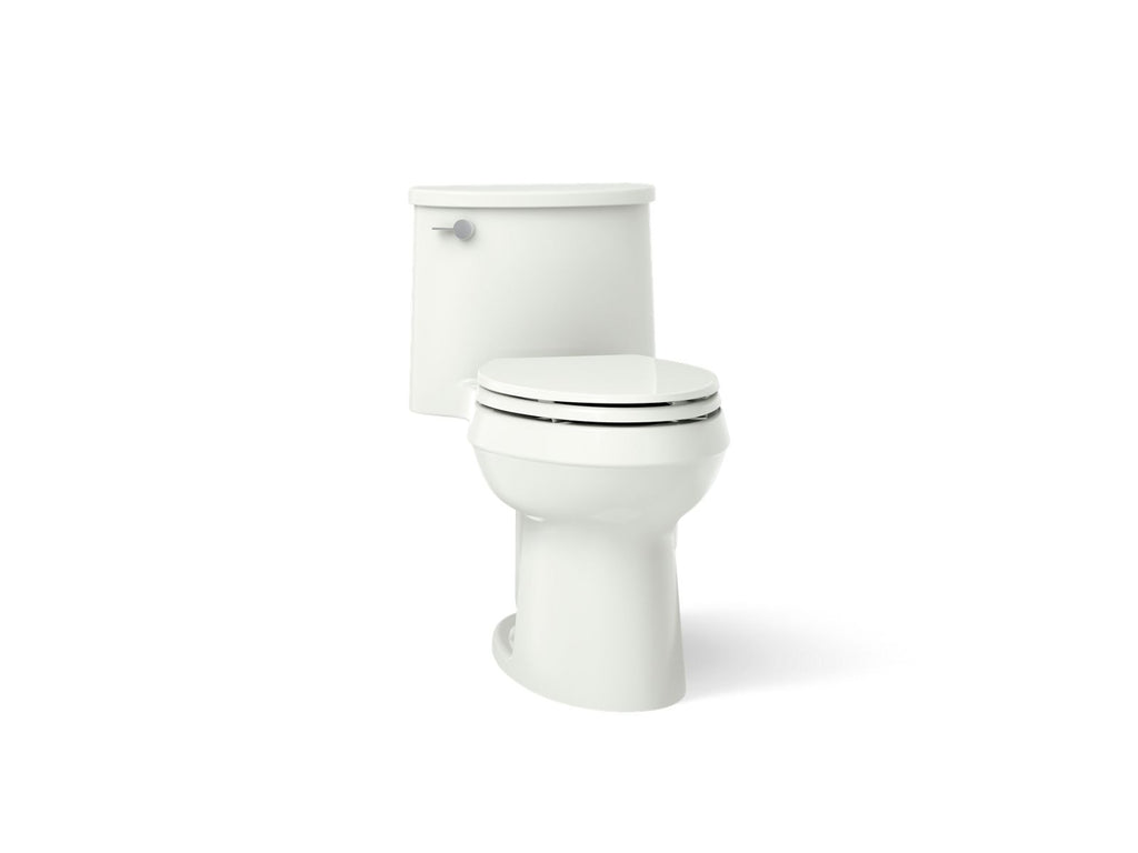 KOHLER K-3946-NY Adair One-Piece Elongated Toilet, 1.28 Gpf - Dune