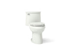 KOHLER K-3946-NY Adair One-Piece Elongated Toilet, 1.28 Gpf - Dune
