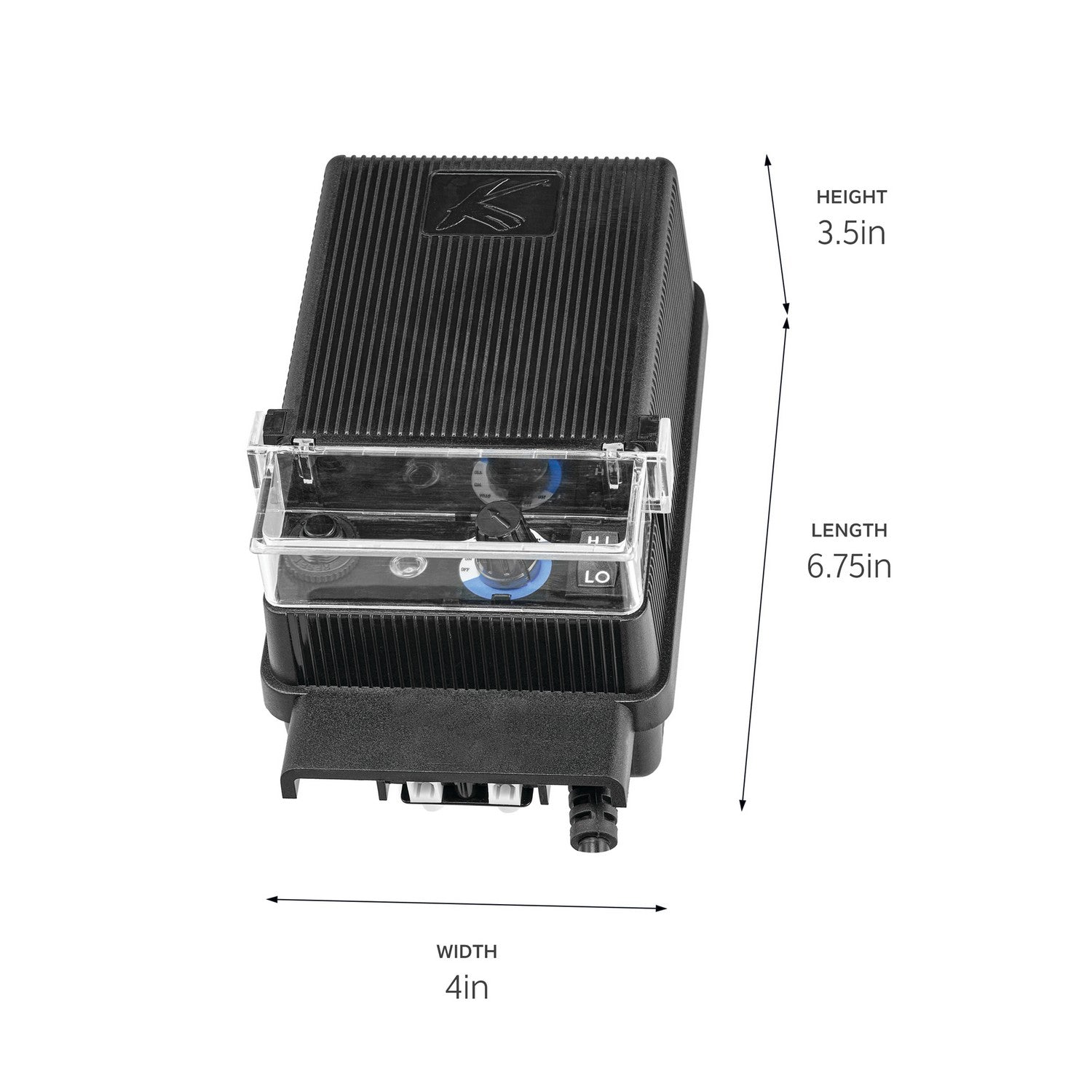 KICHLER 15E60BK Standard Series 60W Transformer Black