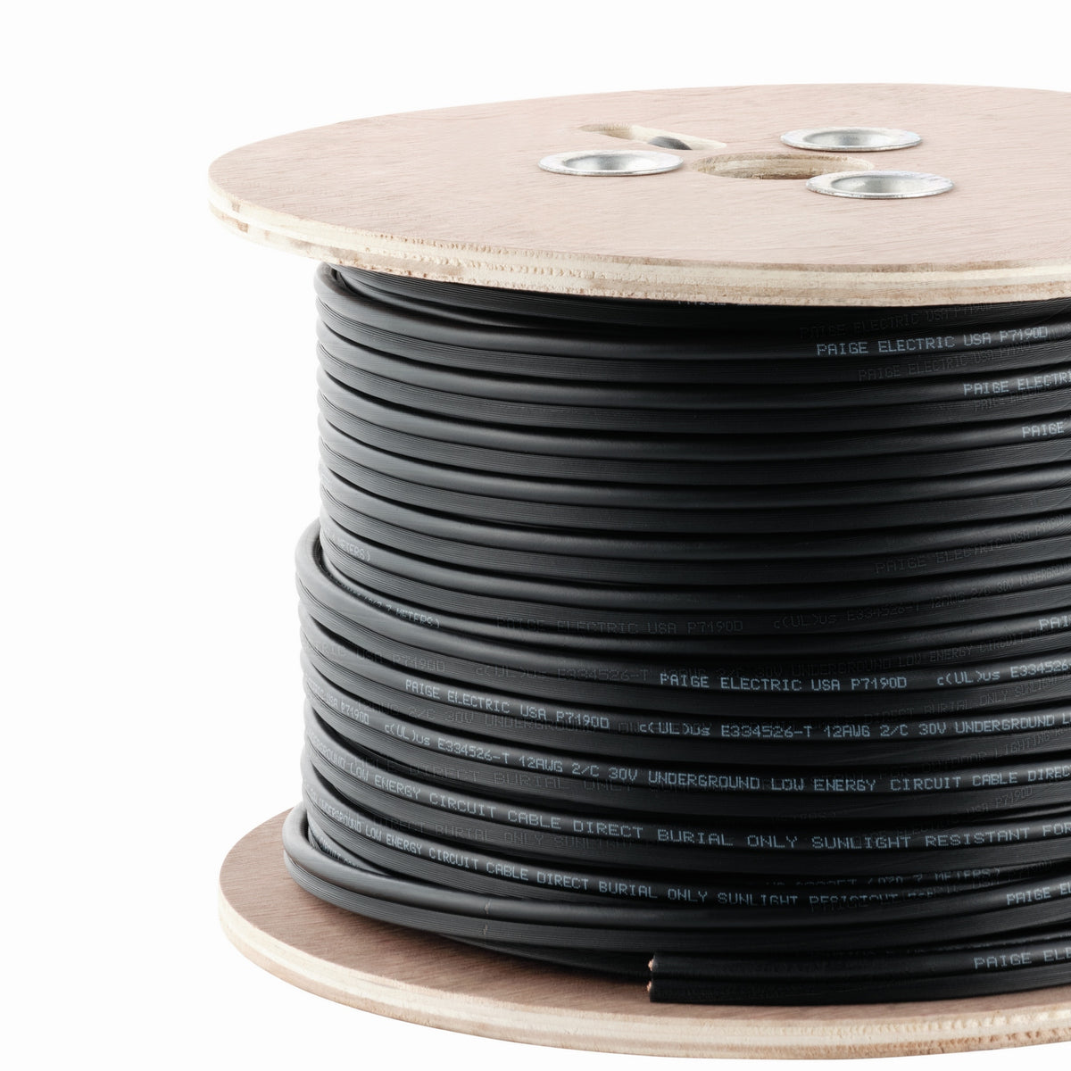KICHLER 15502BK 12 Gauge 250' Low Voltage Cable Black