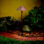 KICHLER 15871TZT Cast Hammered Roof 3000K Led Textured Tannery Bronze