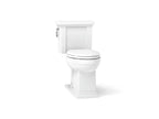 KOHLER K-3950-0 Tresham Two-Piece Elongated Toilet, 1.28 Gpf - White