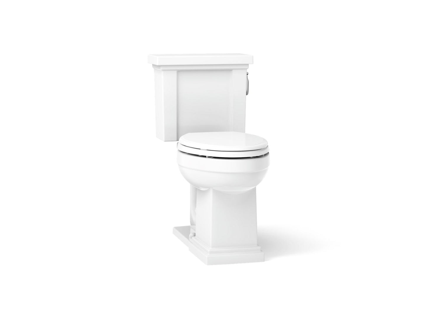 KOHLER K-3950-RA-0 Tresham Two-piece elongated toilet, 1.28 gpf - White