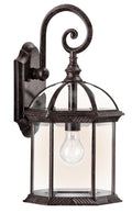 KICHLER 49186TZ Barrie 18.75" 1 Light Wall Light Tannery Bronze