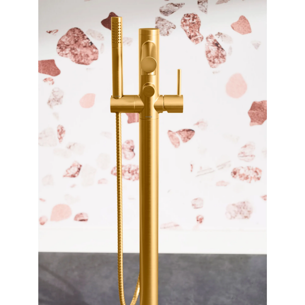 MOEN 395 Align One-Handle Tub Filler Includes Hand Shower - Chrome