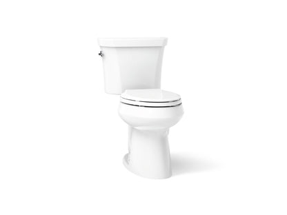 KOHLER K-3989-0 Highline Two-piece elongated toilet, dual-flush - White