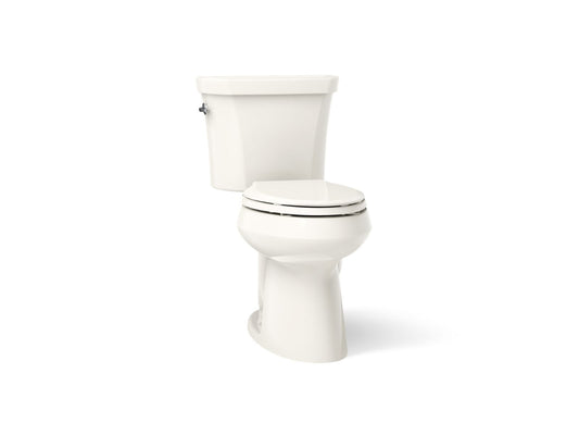 KOHLER K-3989-96 Highline Two-piece elongated toilet, dual-flush - Biscuit