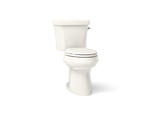 KOHLER K-3989-RA-96 Highline Two-piece elongated toilet, dual-flush - Biscuit
