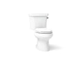 KOHLER K-3978-RA-0 Wellworth Two-Piece Elongated Toilet, 1.6 Gpf - White