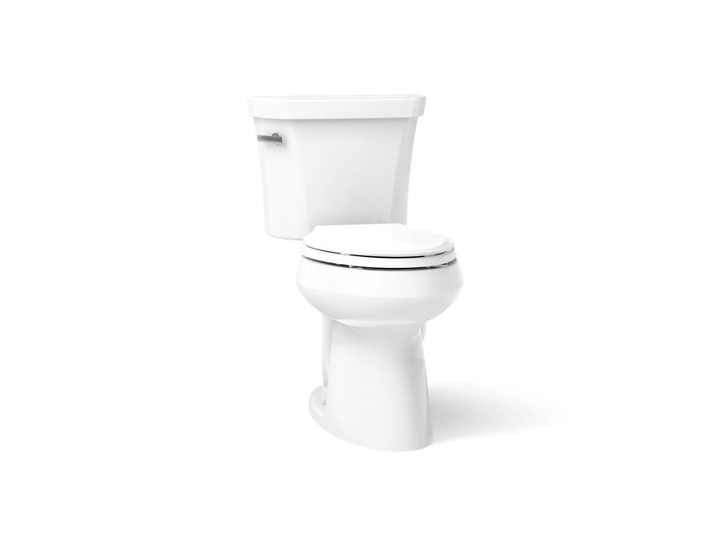 KOHLER K-3979-0 Highline Two-Piece Elongated Toilet, 1.6 Gpf - White