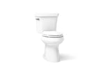 KOHLER K-3979-0 Highline Two-Piece Elongated Toilet, 1.6 Gpf - White