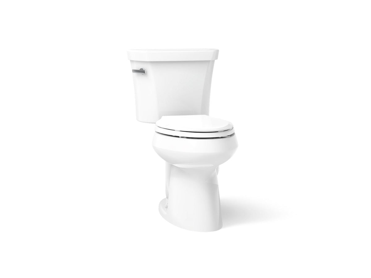 KOHLER K-3979-0 Highline Two-Piece Elongated Toilet, 1.6 Gpf - White