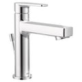 MOEN 400511 Chrome one-handle low arc bathroom faucet - Chrome