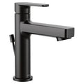 MOEN 400511BL Matte black one-handle low arc bathroom faucet - Matte Black