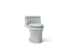 KOHLER K-4007-95 San Souci One-Piece Round-Front Toilet, 1.28 Gpf - Ice Grey