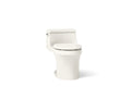KOHLER K-4007-96 San Souci One-Piece Round-Front Toilet, 1.28 Gpf - Biscuit