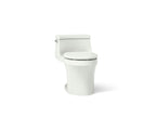 KOHLER K-4007-NY San Souci One-Piece Round-Front Toilet, 1.28 Gpf - Dune