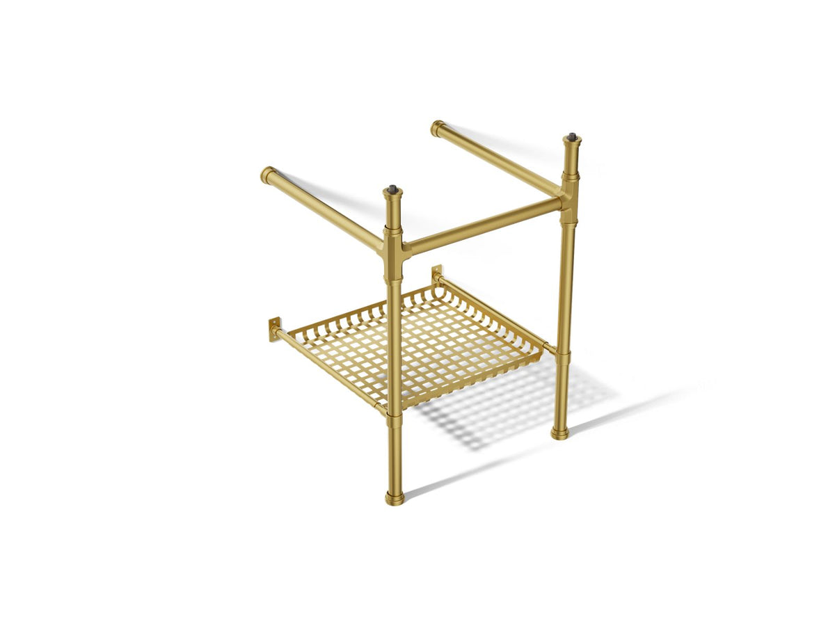 KOHLER K-40153-2MB Claude By Studio Mcgee Console Table Legs - Vibrant Brushed Moderne Brass
