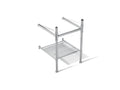 KOHLER K-40153-CP Claude By Studio Mcgee Console Table Legs - Polished Chrome