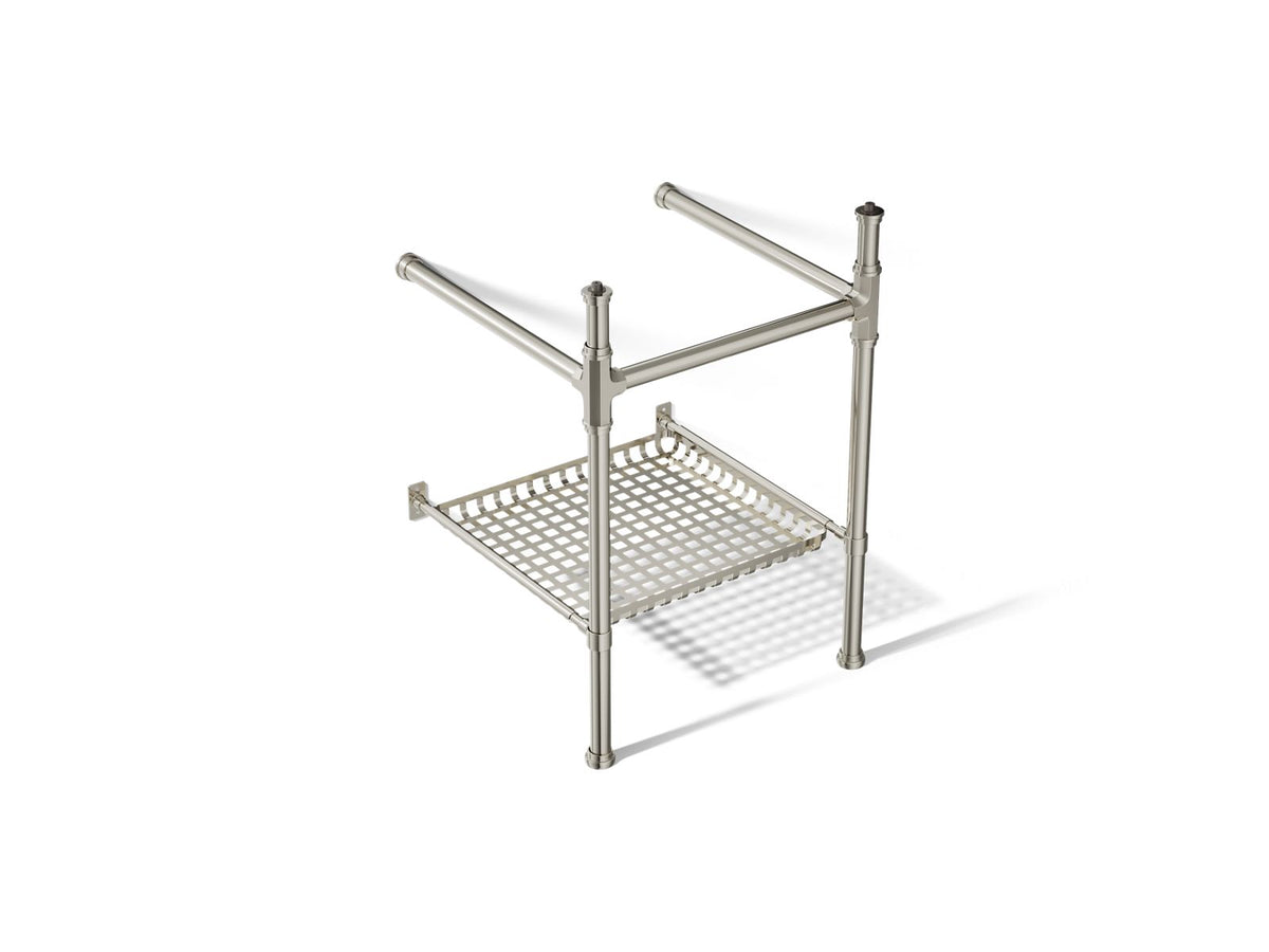 KOHLER K-40153-SN Claude By Studio Mcgee Console Table Legs - Vibrant Polished Nickel