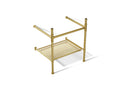 KOHLER K-40154-2MB Claude By Studio Mcgee Console Table Legs - Vibrant Brushed Moderne Brass