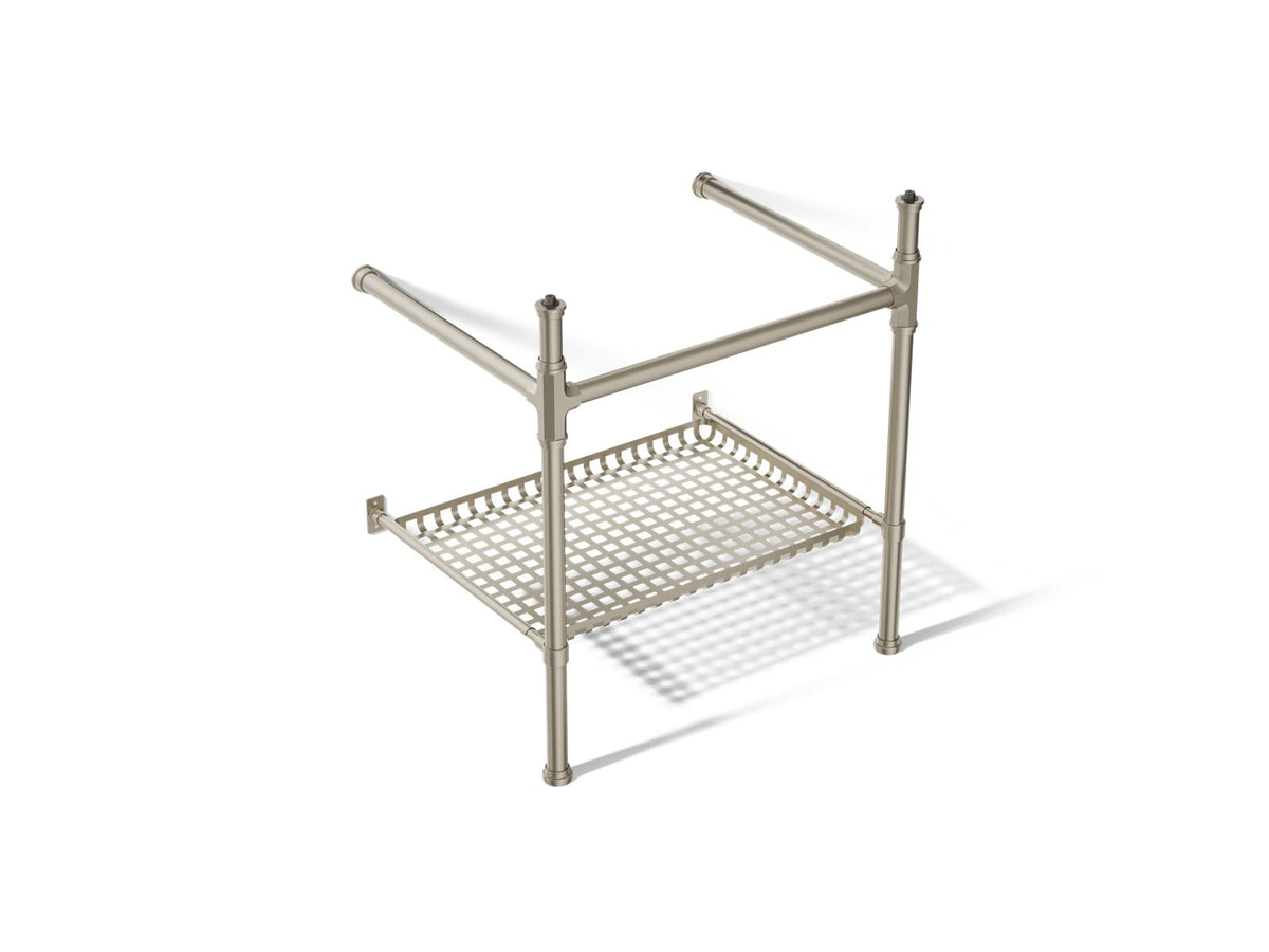 KOHLER K-40154-BN Claude By Studio Mcgee Console Table Legs - Vibrant Brushed Nickel