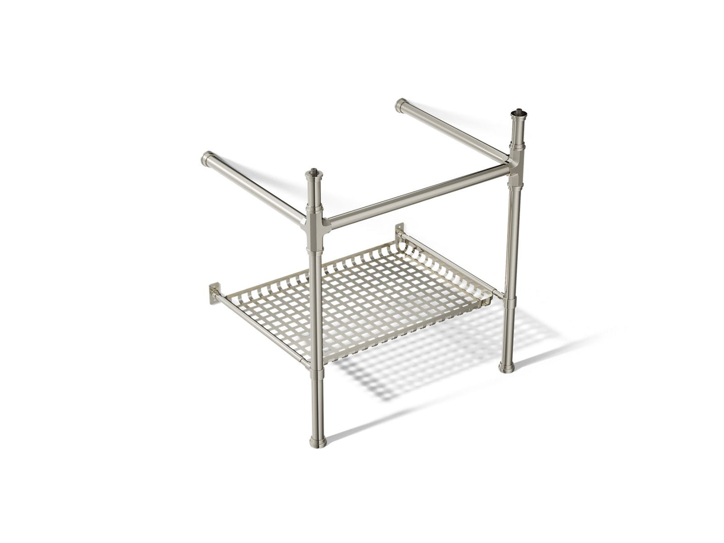 KOHLER K-40154-SN Claude by Studio McGee Console table legs - Vibrant Polished Nickel