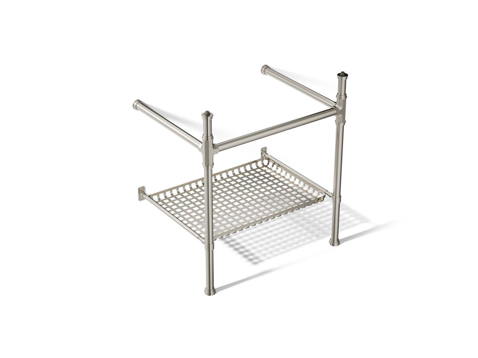 KOHLER K-40154-SN Claude By Studio Mcgee Console Table Legs - Vibrant Polished Nickel