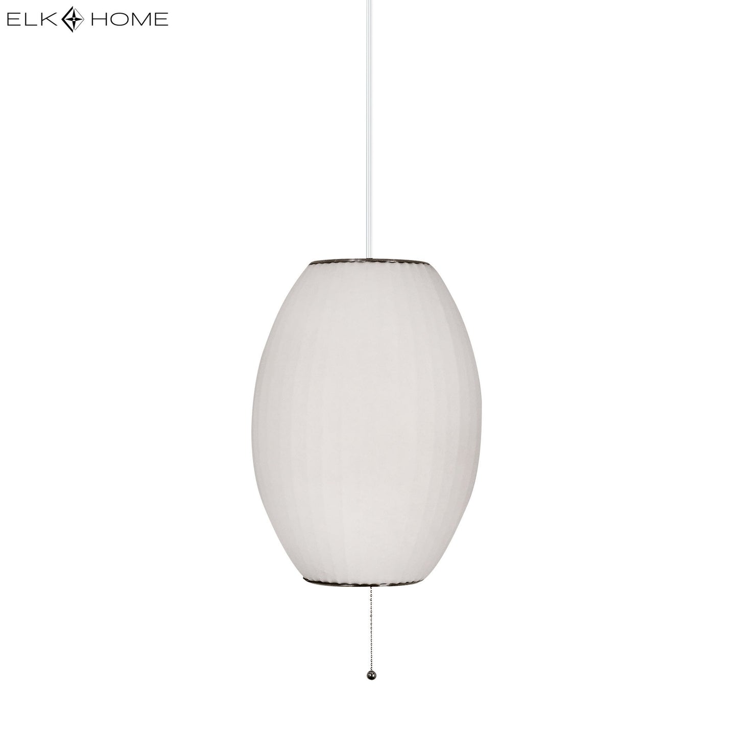 ELK SIGNATURE 401 Cigar 12'' Wide 1-Light Mini Pendant - White