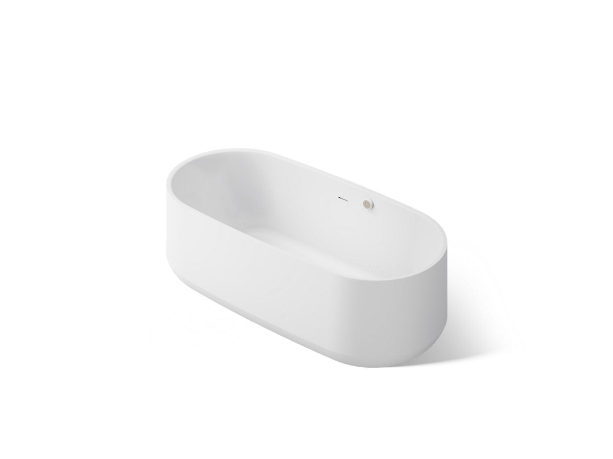 KOHLER K-40223-GH-0 Ceric 65-1/4" X 31-5/16" Freestanding Heated Bubblemassage Bath - White
