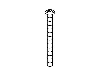 KOHLER Screw 8-32 X 1.75 - Polished Chrome, K-40491-CP