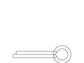 KOHLER Pin, Cotter, 1/8 X 3/4, K-41340