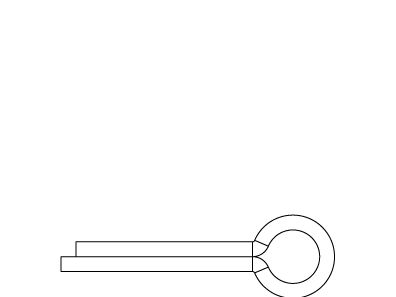 KOHLER Pin, Cotter, 1/8 X 3/4, K-41340
