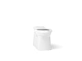 KOHLER K-4144-0 Corbelle Elongated Toilet Bowl With Skirted Trapway - White