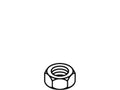 KOHLER Nut,Lock,10-24, K-41491