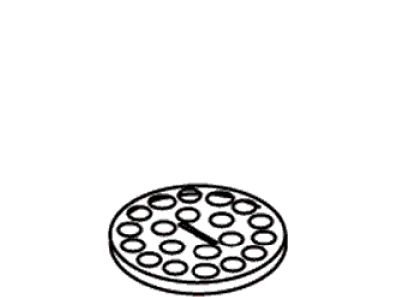 KOHLER Plate - Polished Stainless, K-41802-S