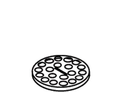 KOHLER Plate - Bright Chrome, K-41825-BC