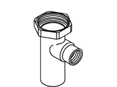 KOHLER Tailpiece Sa - Rough Plate, K-41950-RP