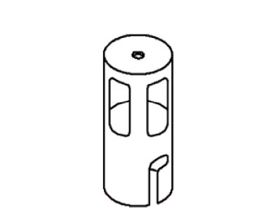 KOHLER Tube Sa - Bright Chrome, K-41959-BC