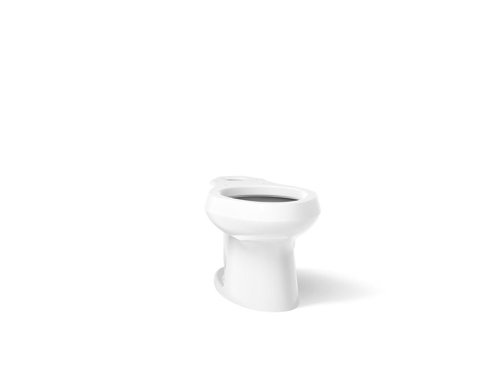 KOHLER K-4198-0 Wellworth Elongated Toilet Bowl - White