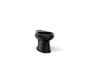 KOHLER K-4198-7 Wellworth Elongated Toilet Bowl - Black Black
