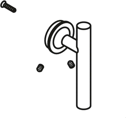 KOHLER K-1153944-BL Handle Base Kit, Lever Matte Black