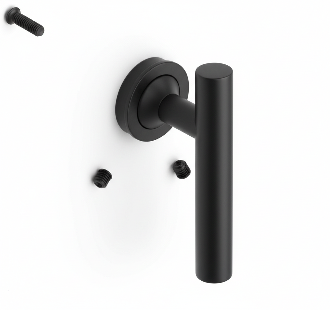 KOHLER K-1153944-BL Handle Base Kit, Lever Matte Black