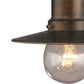 ELK SHOWROOM 42007/1 Maritime 9'' Wide 1-Light Outdoor Pendant - Hazelnut Bronze