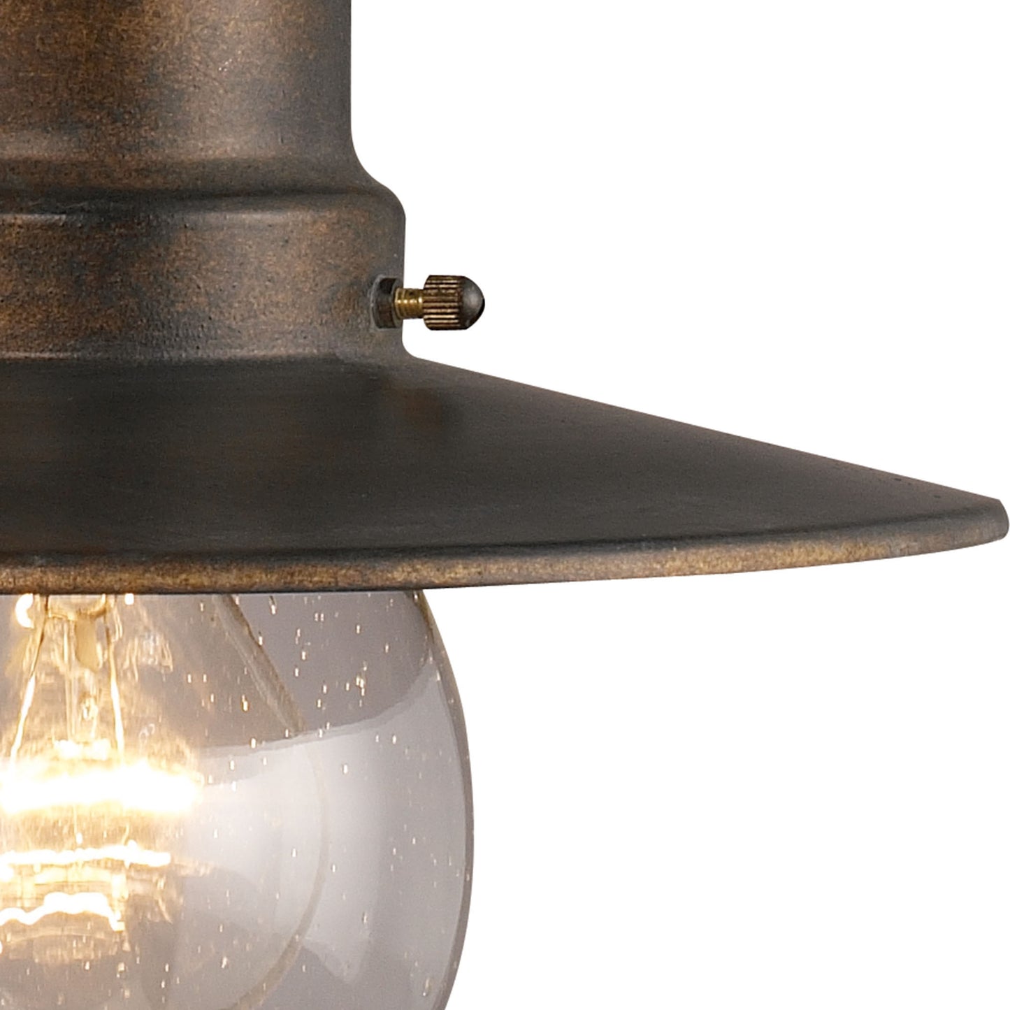 ELK SHOWROOM 42007/1 Maritime 9'' Wide 1-Light Outdoor Pendant - Hazelnut Bronze