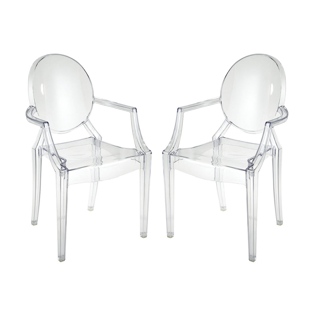 MARKETPLACE 4210-004/S2 Vanish Chair - Set of 2