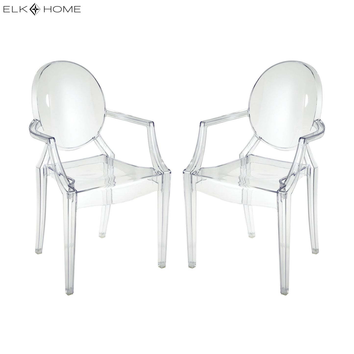 MARKETPLACE 4210-004/S2 Vanish Chair - Set of 2