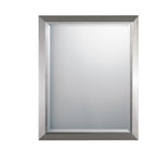 KICHLER 41011CH Classic Rectangular Mirror Chrome