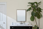 KICHLER 41011NI Classic Rectangular Mirror Brushed Nickel