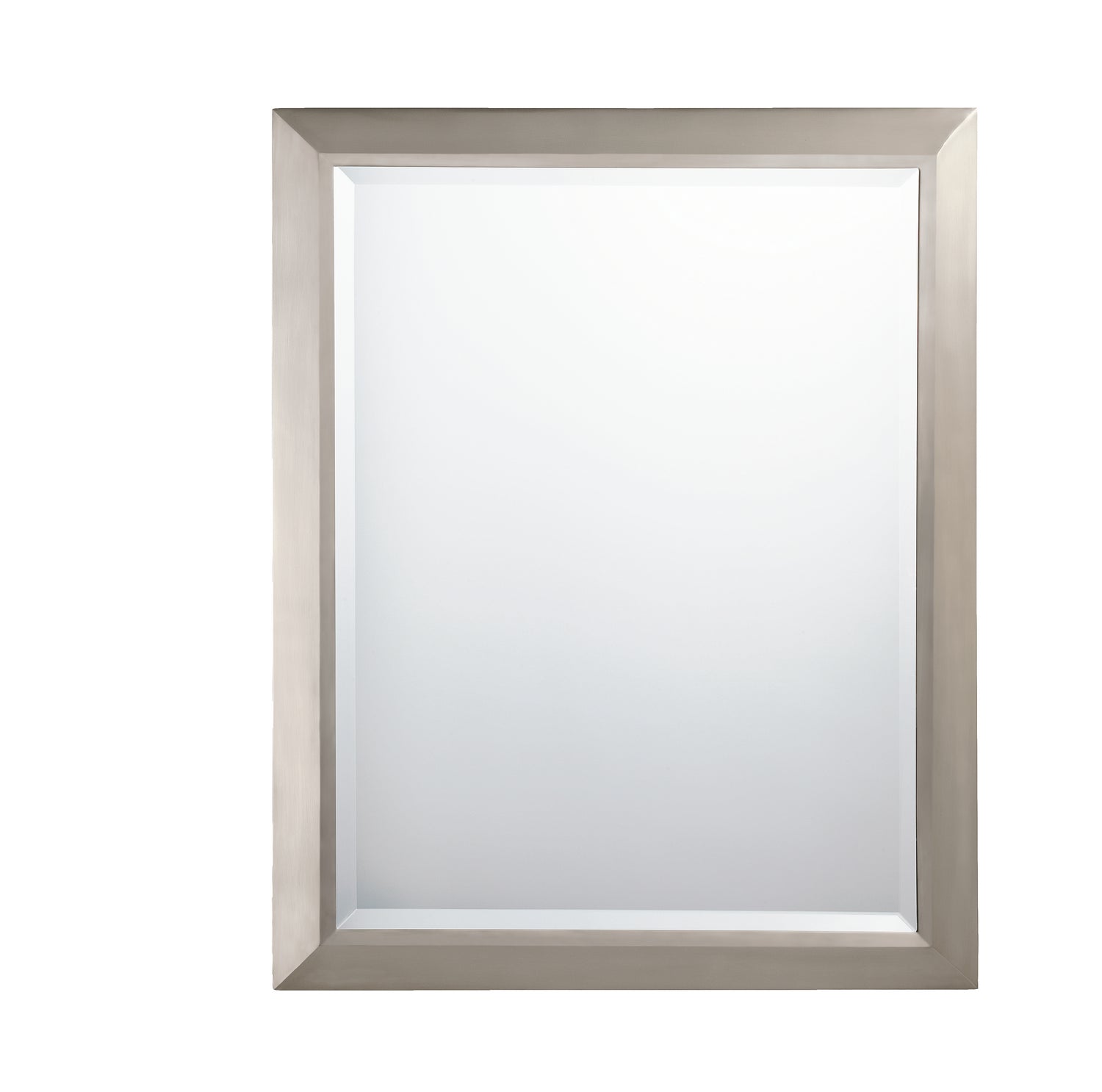 KICHLER 41011NI Classic Rectangular Mirror Brushed Nickel